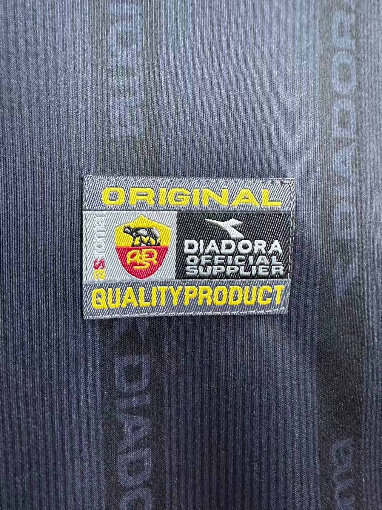 Camiseta Retro Manga Larga Roma Hombre - 1999/00
