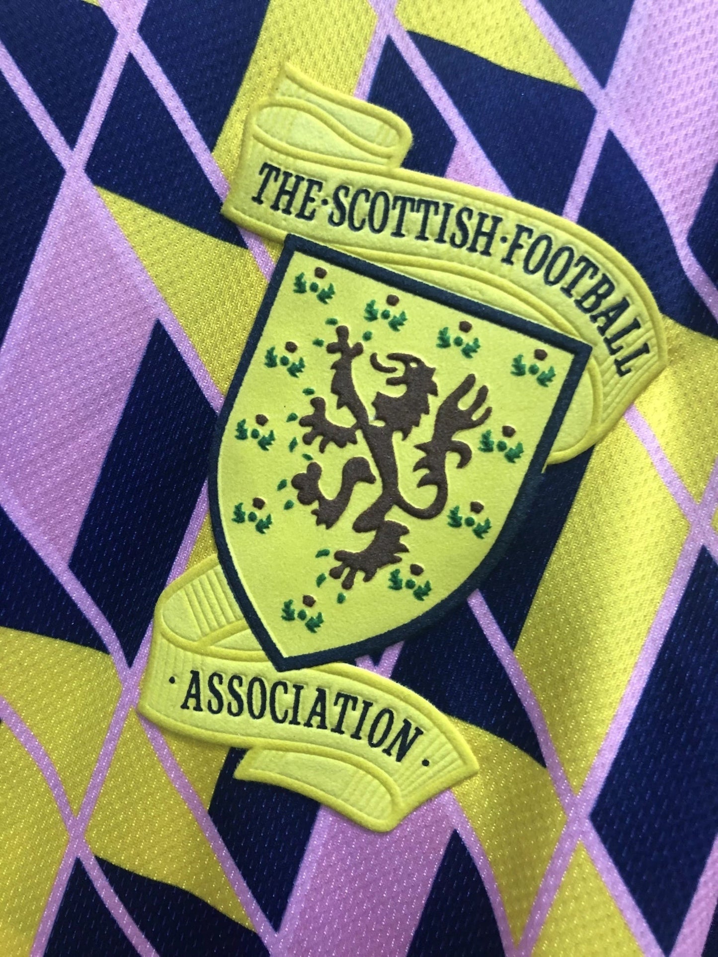 Camiseta retro de la Selección Nacional de Escocia para hombre - 1988/89
