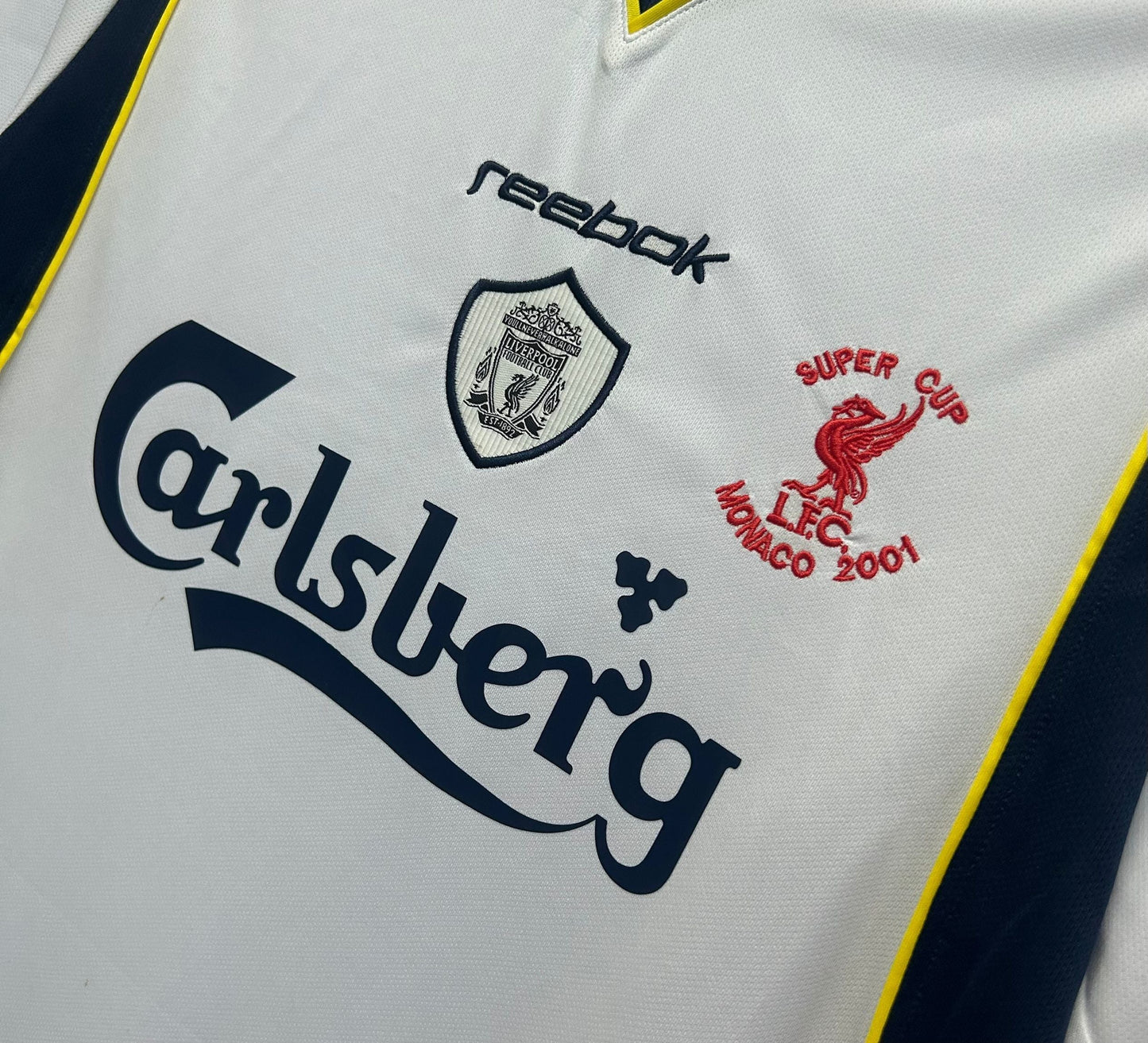 Maillot Rétro Homme Liverpool Extérieur - 2001/2002