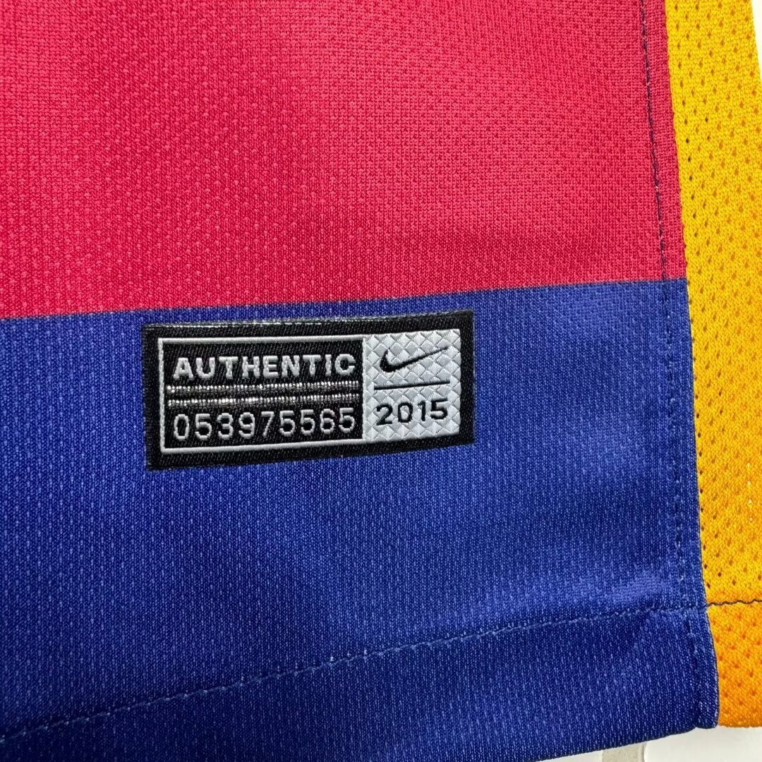 Maillot Rétro Homme Domicile Barcelone - 2015/2016
