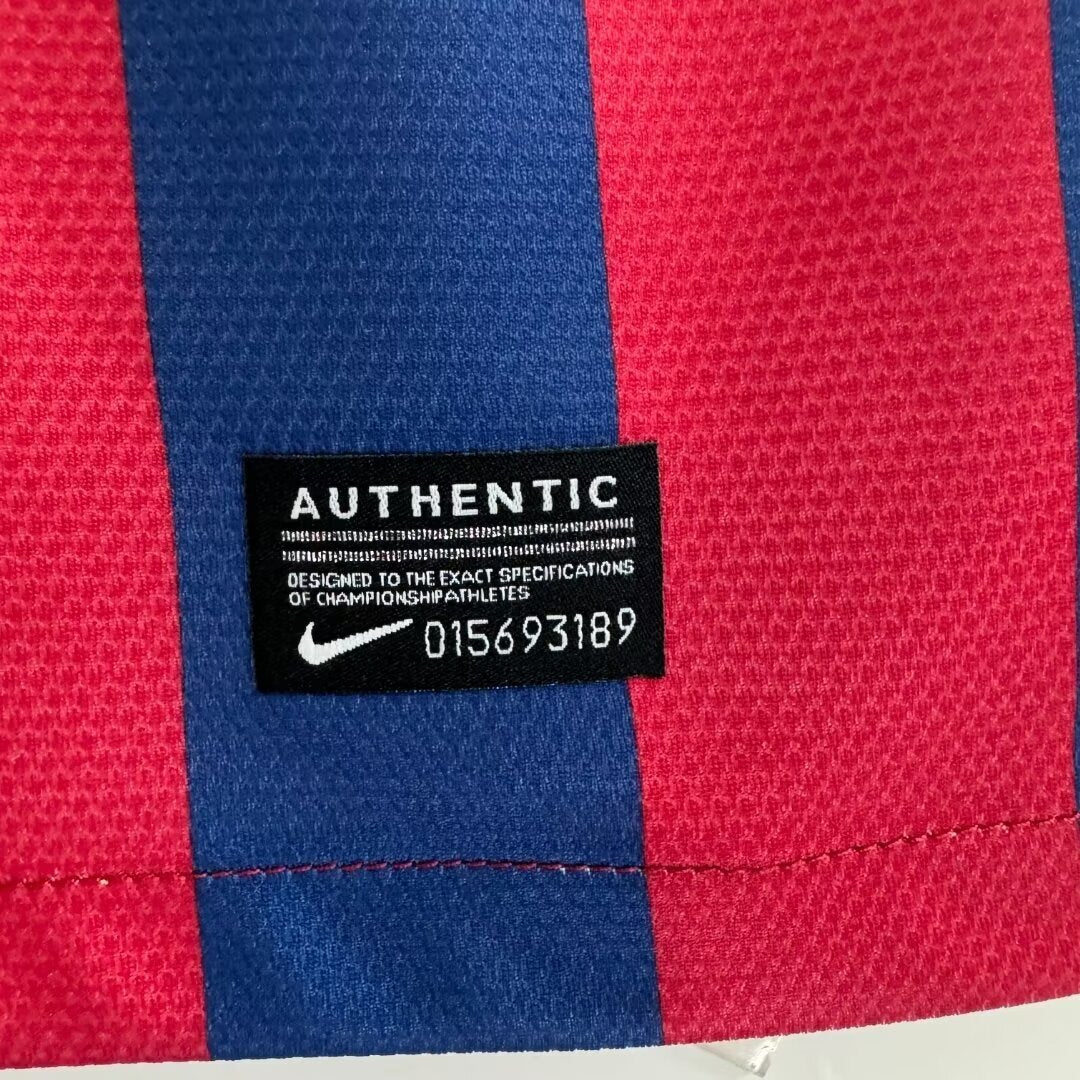 Maillot Rétro Homme Domicile du FC Barcelone - Saison 2013/2014