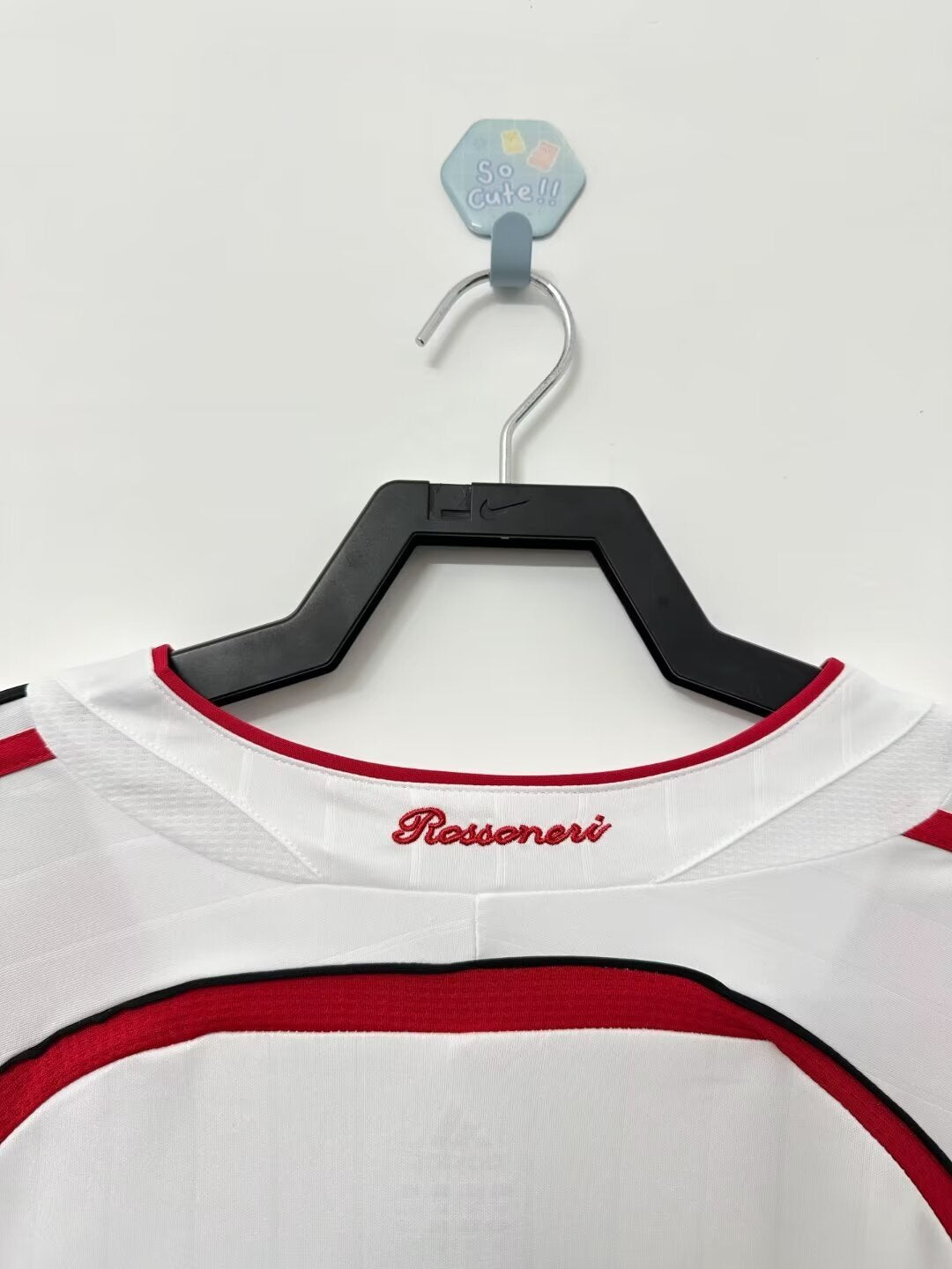 Camiseta Retro de Hombre de Manga Larga del Equipo Milan - 2006/07