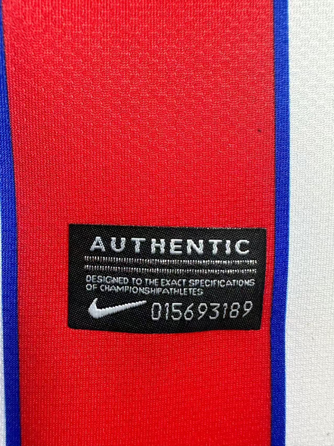 Maillot Rétro Homme Atlético de Madrid Championnat National Domicile - 2011/2012