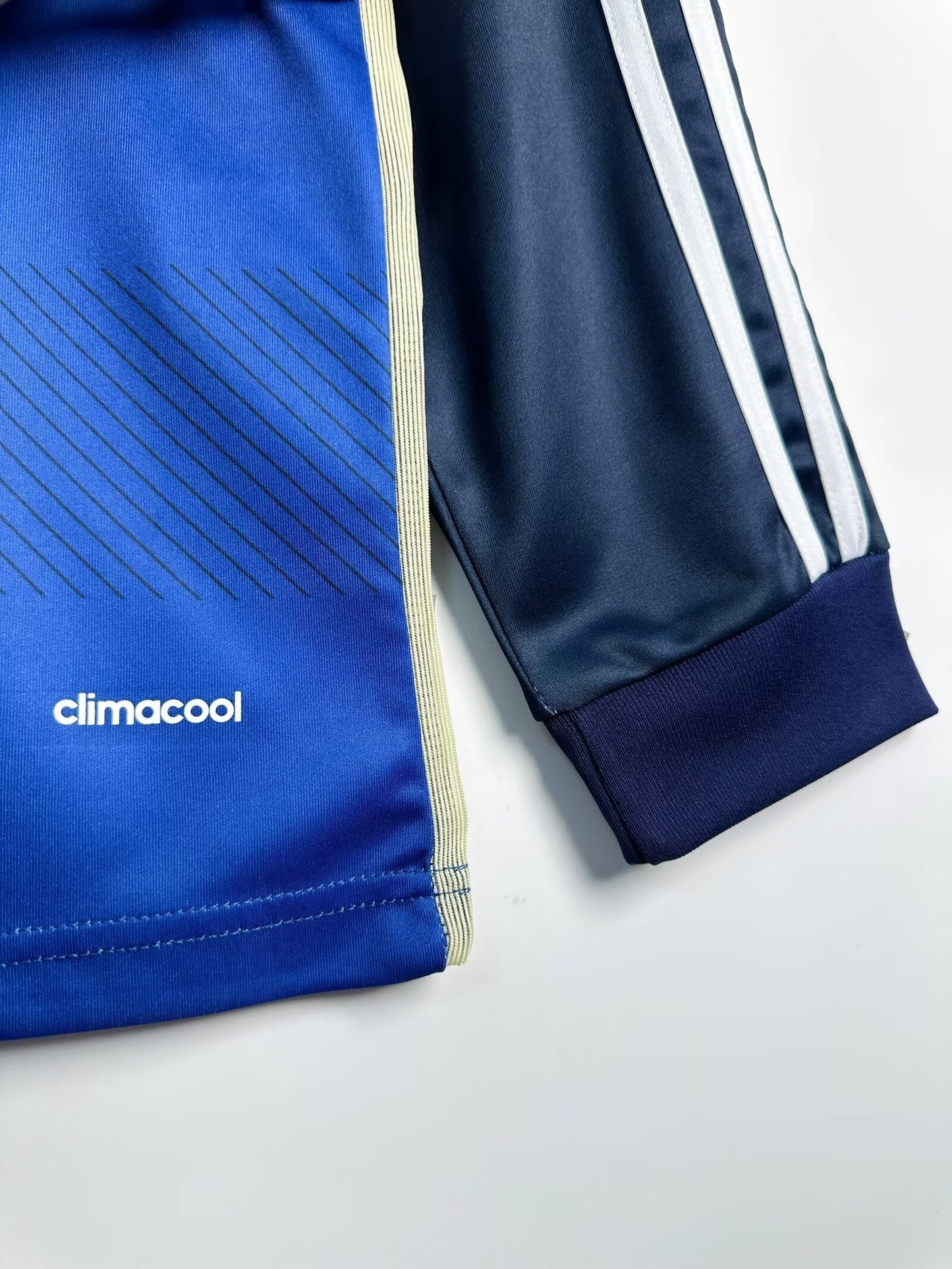 Maillot Rétro Homme Manches Longues Extérieur Équipe Nationale Argentine - 2014