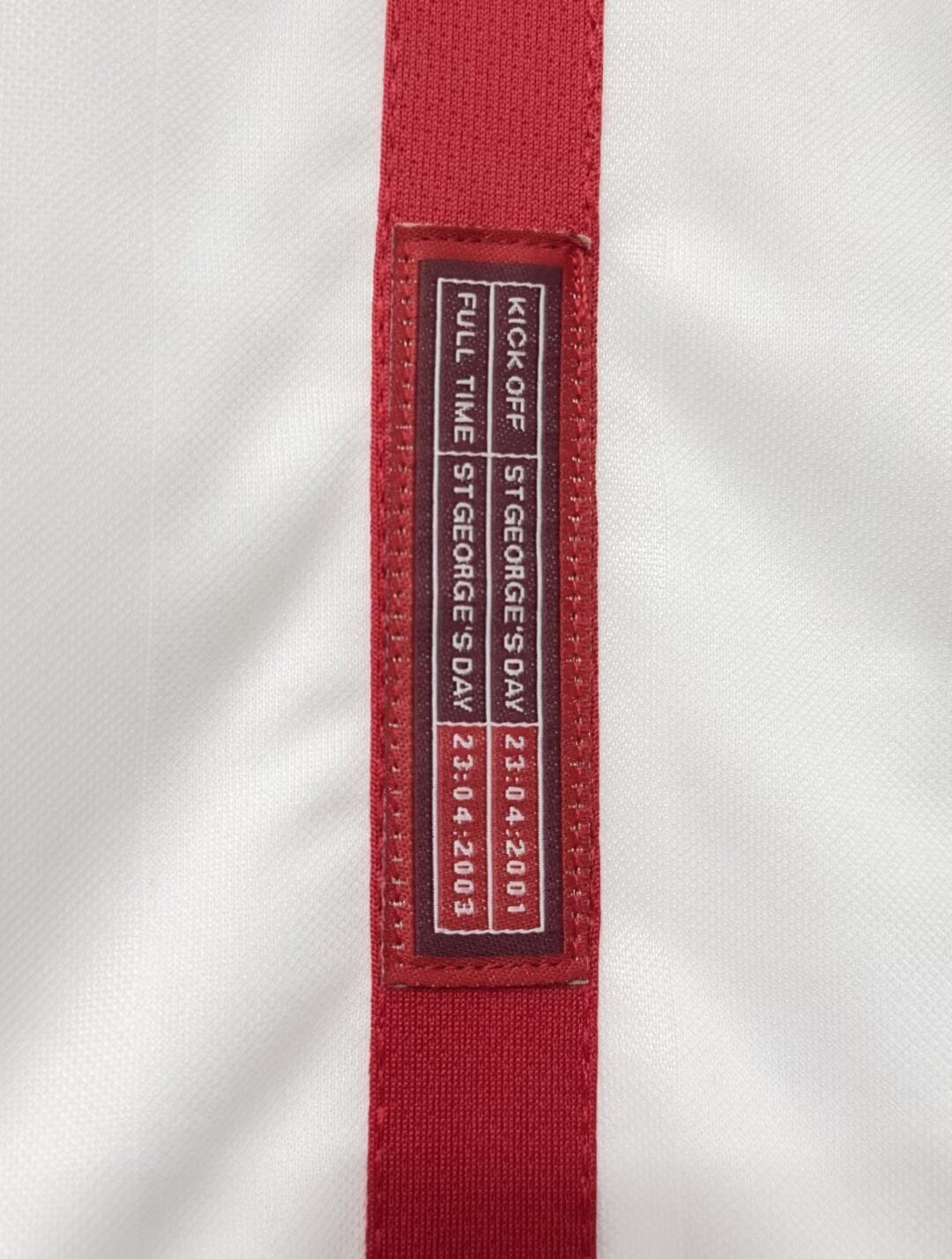 Camiseta Retro de Hombre Selección Nacional de Inglaterra - 2002