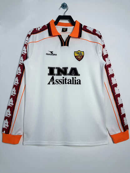 Maillot Rétro Homme Manches Longues AS Roma - 1998/99