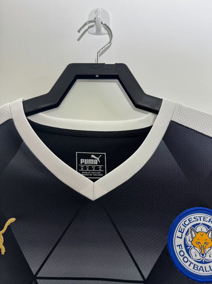 Camiseta retro de visitante del Leicester City para hombre - 2015/2016