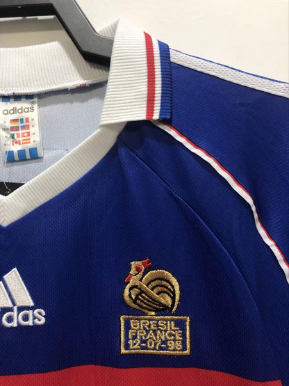 Camiseta retro de la Selección Nacional de Francia para hombre - 1998