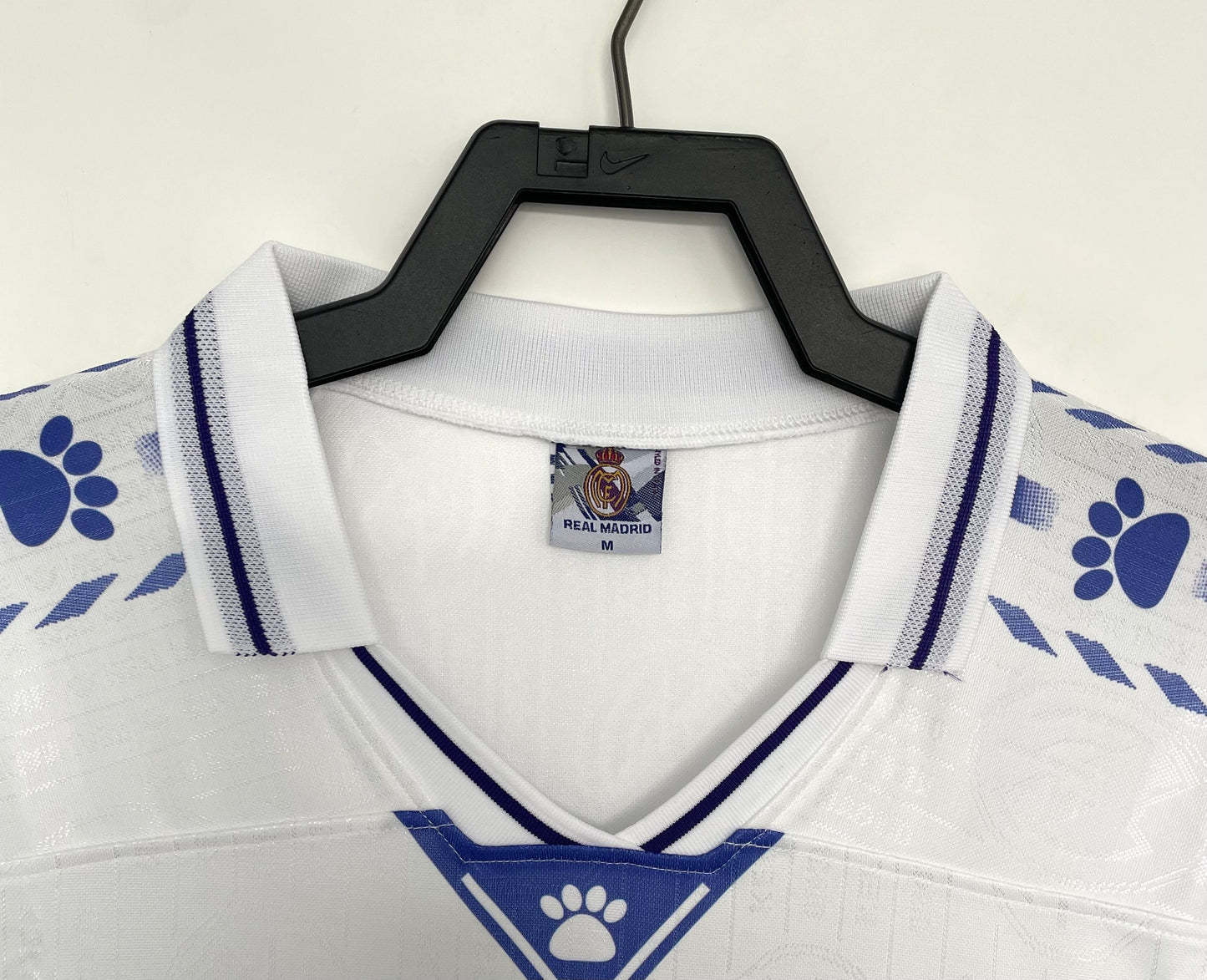 Camiseta retro de hombre del equipo Real Madrid - 1996/97