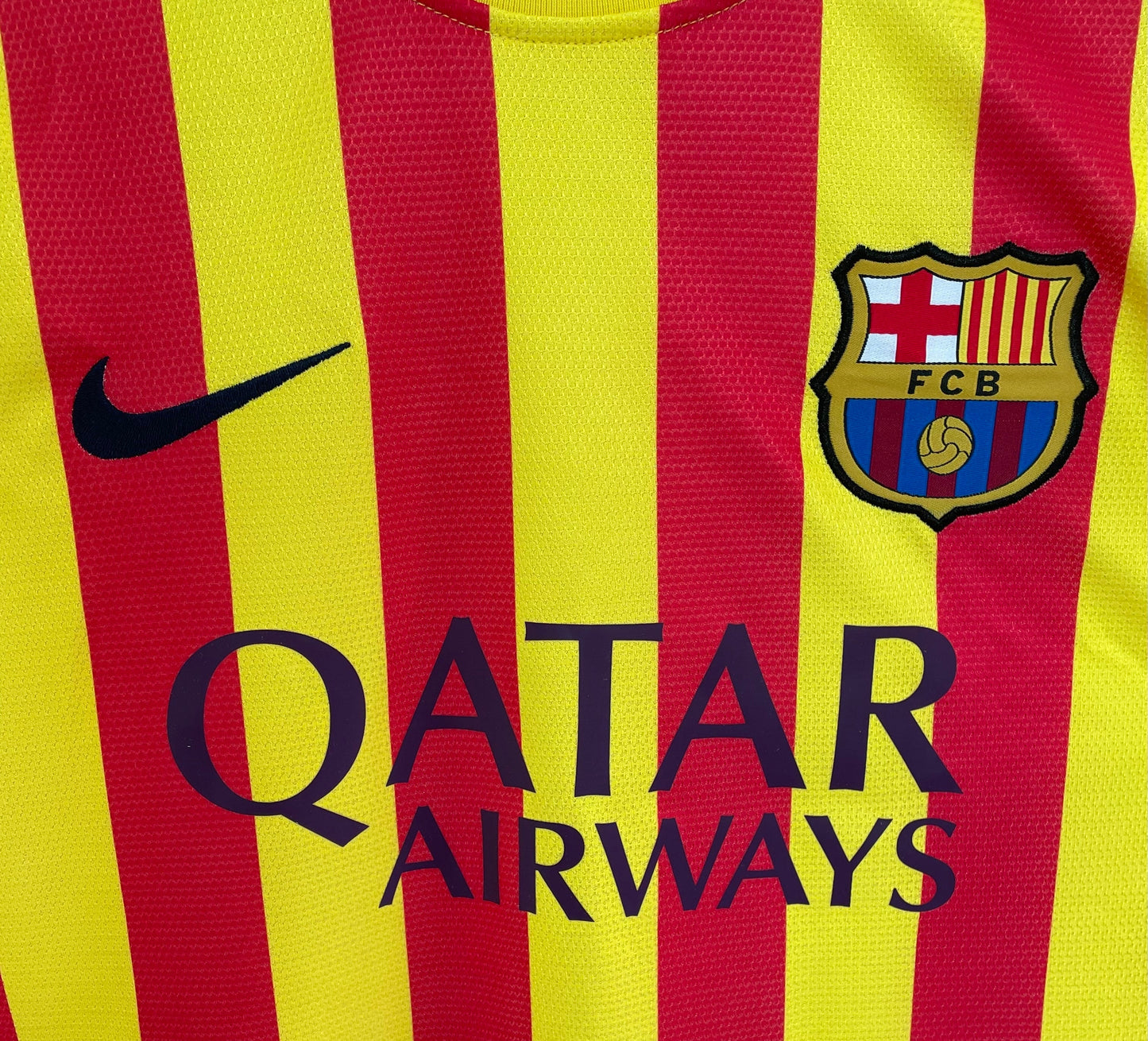 Maillot Rétro Homme Extérieur Équipe Barcelone - 2013/14