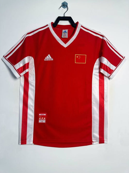 Maillot Rétro Chine Football Homme Extérieur - 1988