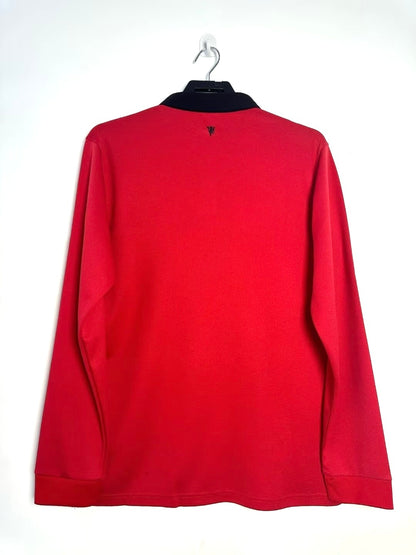 Maillot Rétro Homme Manches Longues Domicile Manchester United - 2013/2014
