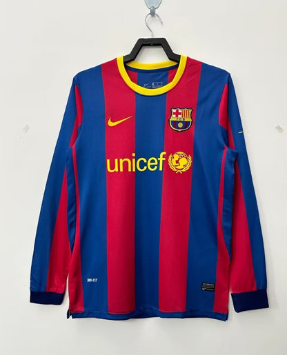 Maillot Rétro Homme Manches Longues Barcelone - Saison 2010/11
