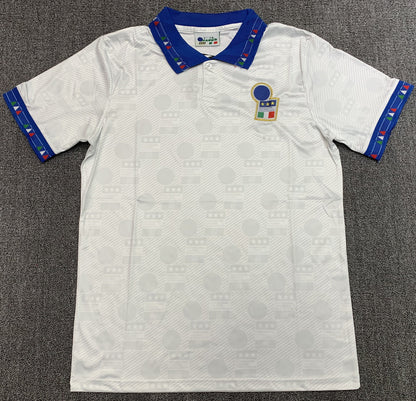 Camiseta Retro de Hombre Selección Nacional de Italia Visitante - 1994
