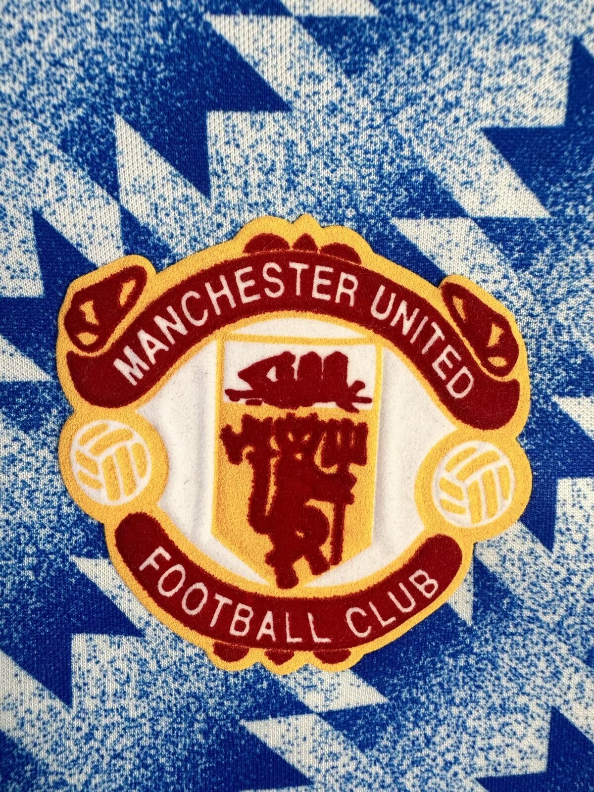 Maillot Rétro Manches Longues Extérieur Manchester United - 1990/92