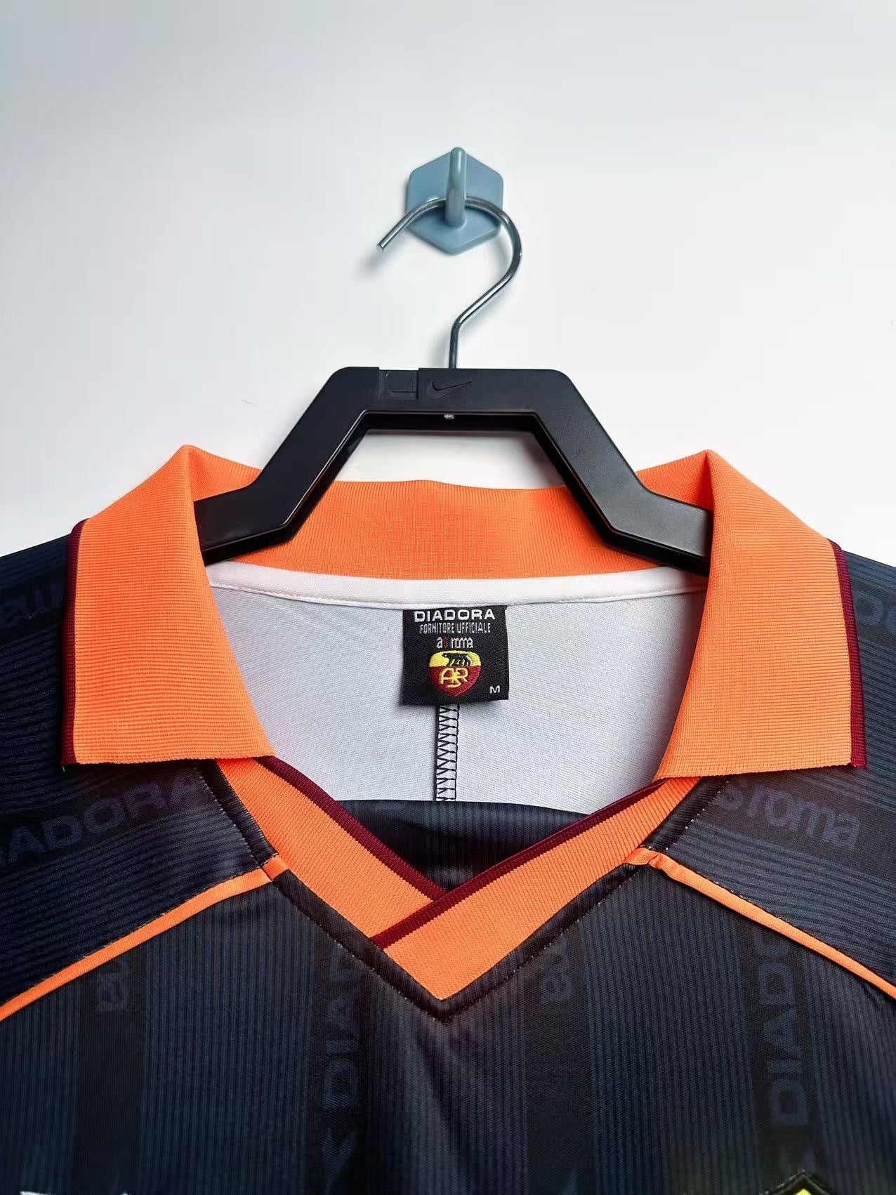 Maillot Rétro Homme Manches Longues AS Roma - 1999/00