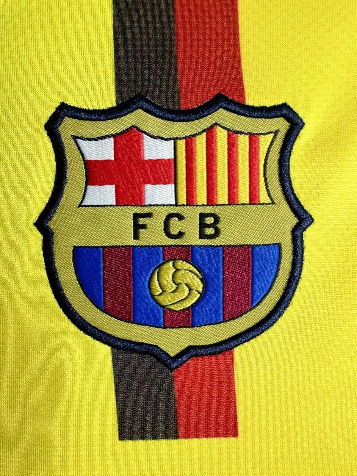 Maillot Rétro Homme Manches Longues Extérieur Barcelone - 2008/09