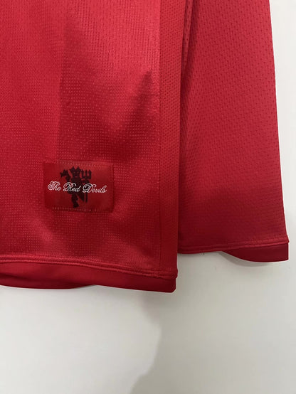 Homme Rétro Manches Longues Manchester United - 2007/08