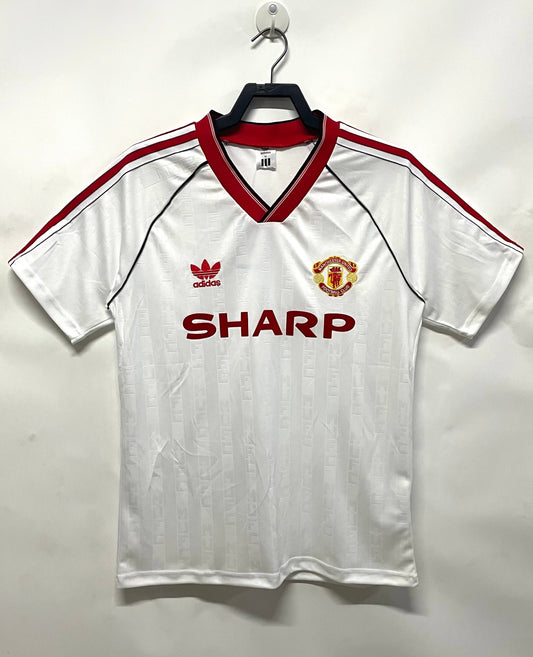 Camiseta Retro de Hombre del Manchester United Visitante - 1988/1990