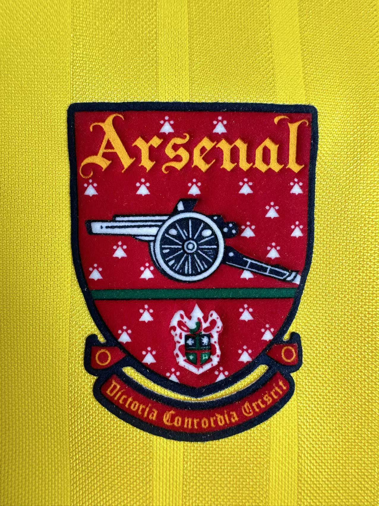 Maillot Rétro Homme Manches Longues Arsenal Extérieur - 1993/94