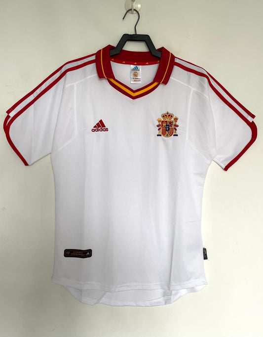 Camiseta Retro de Visitante Selección de España para Hombre - Año 2000