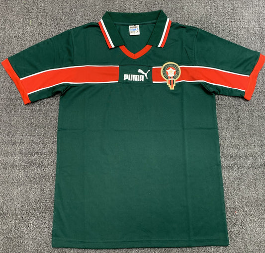 Camiseta retro para hombre de la selección nacional de Marruecos - 1998