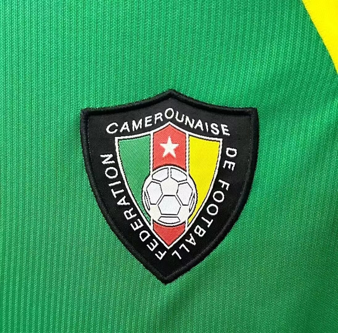 Maillot Rétro Homme Équipe Nationale du Cameroun - 1998
