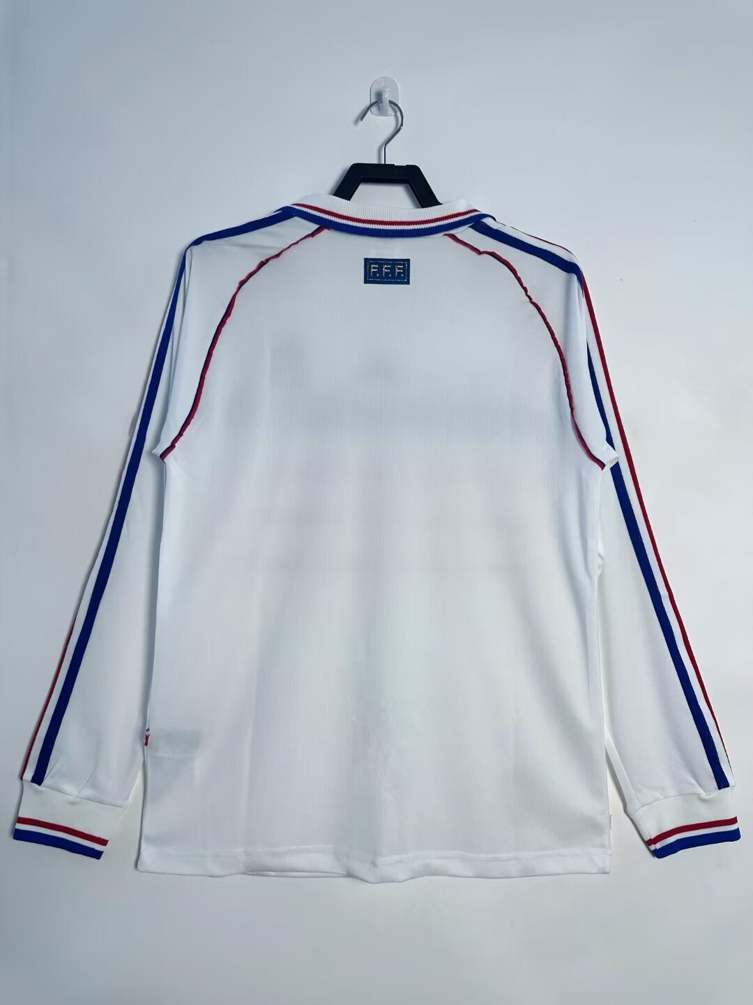Camiseta retro de manga larga de la selección nacional de Francia para hombre - 1998