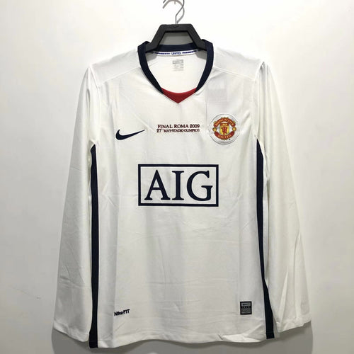 Maillot rétro homme à manches longues Manchester United - 2008/09