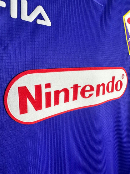 Maillot Rétro Homme Manches Longues Fiorentina Domicile - 1998/99