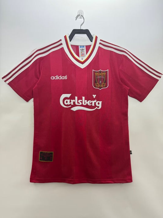Camiseta retro de hombre del Liverpool para casa - 1995/1996