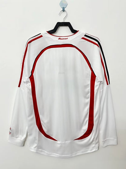 Camiseta Retro de Hombre de Manga Larga del Equipo Milan - 2006/07