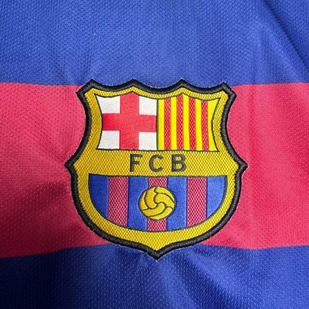 Maillot Rétro Homme Domicile Barcelone - 2015/2016