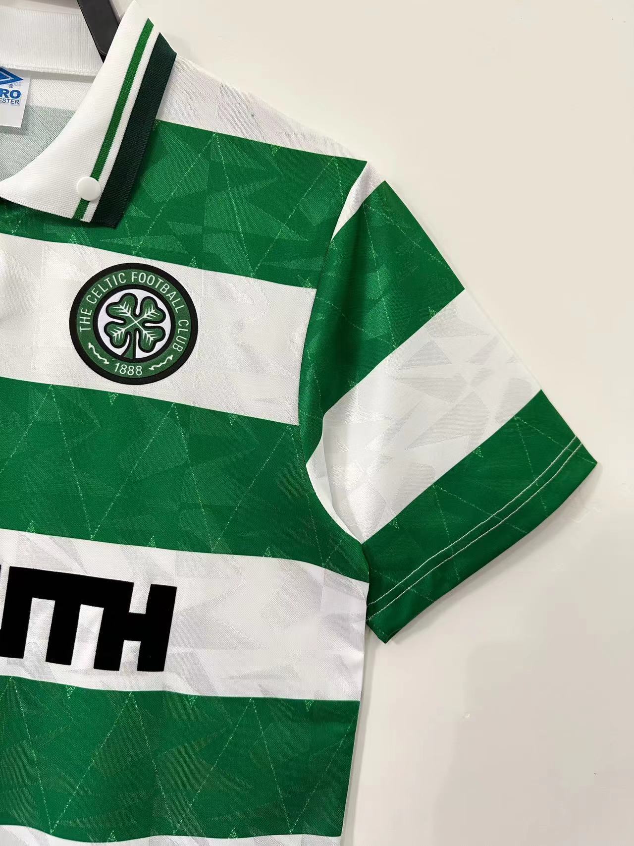 Camiseta retro de hombre del equipo Celtic - 1989/91