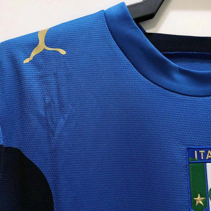 Camiseta Retro de Hombre Italia Selección Nacional Local - 2006
