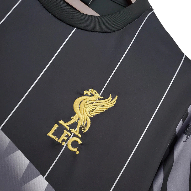 Maillot Homme Rétro Liverpool Édition Spéciale Noir