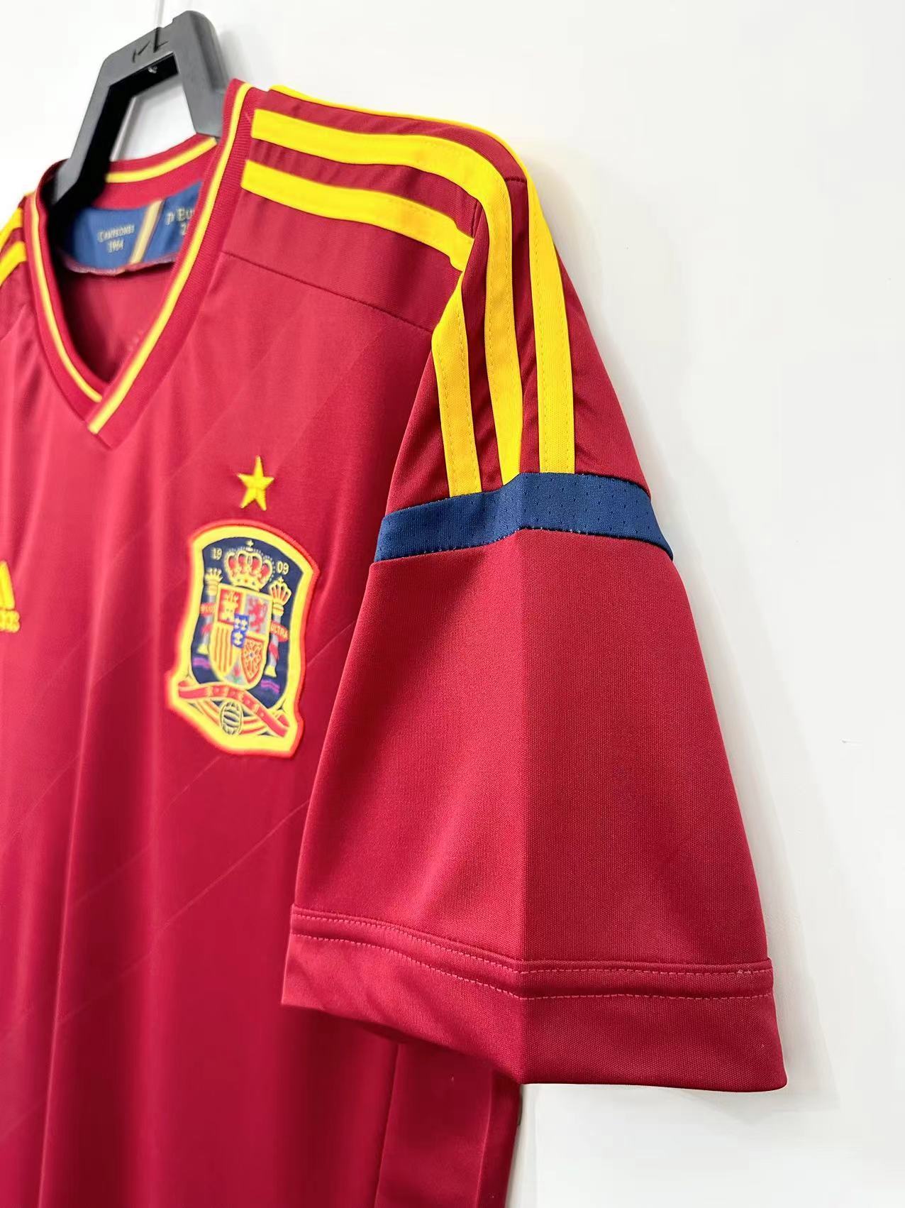 Man's Retro Jersey Spain National Team - 2012