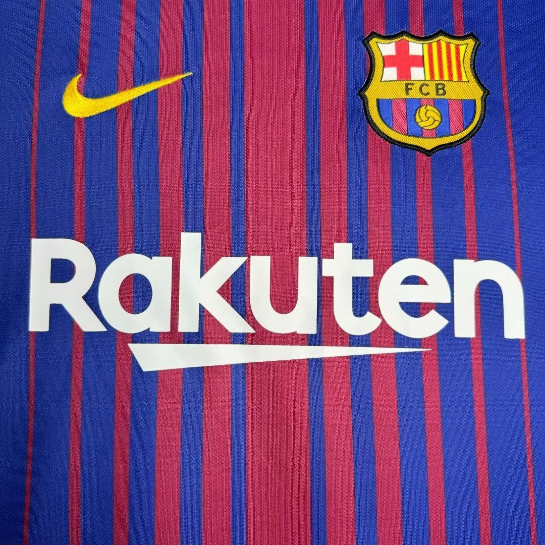 Maillot Rétro Homme Domicile Barcelone - 2017/2018