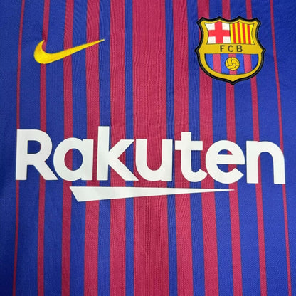 Maillot Rétro Homme Domicile Barcelone - 2017/2018