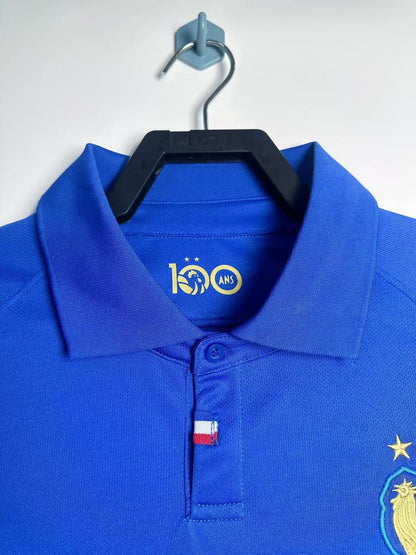 Camiseta retro de la selección nacional de Francia para hombre - 100 años