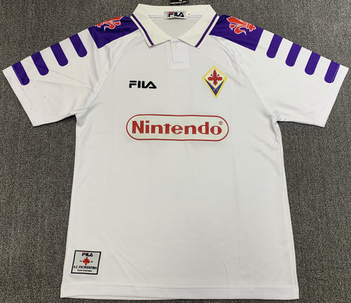 Camiseta Retro de Hombre del Equipo Fiorentina Visitante - 1998/99