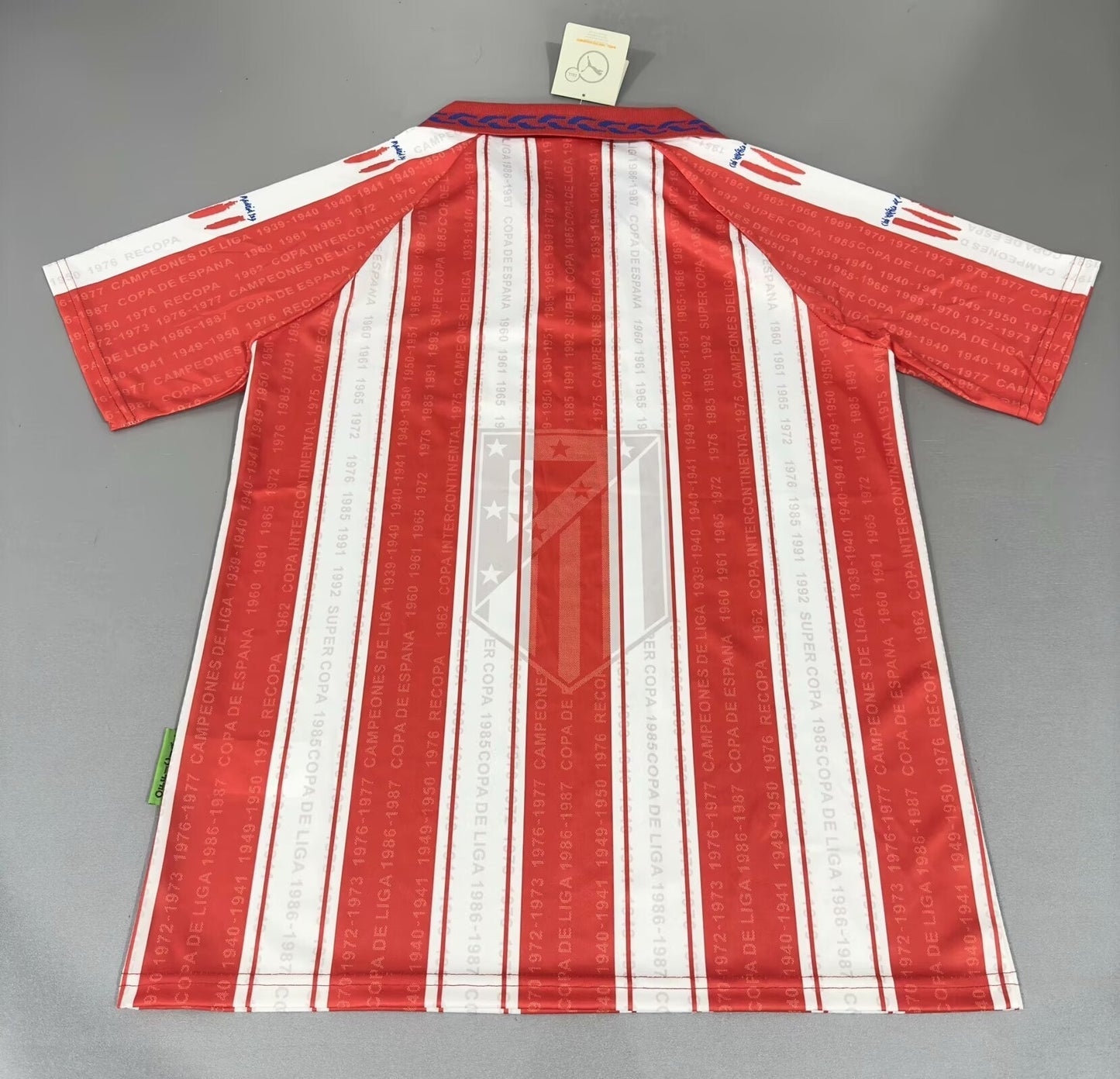 Maillot Rétro Homme Équipe Atlético de Madrid - 1995/1996