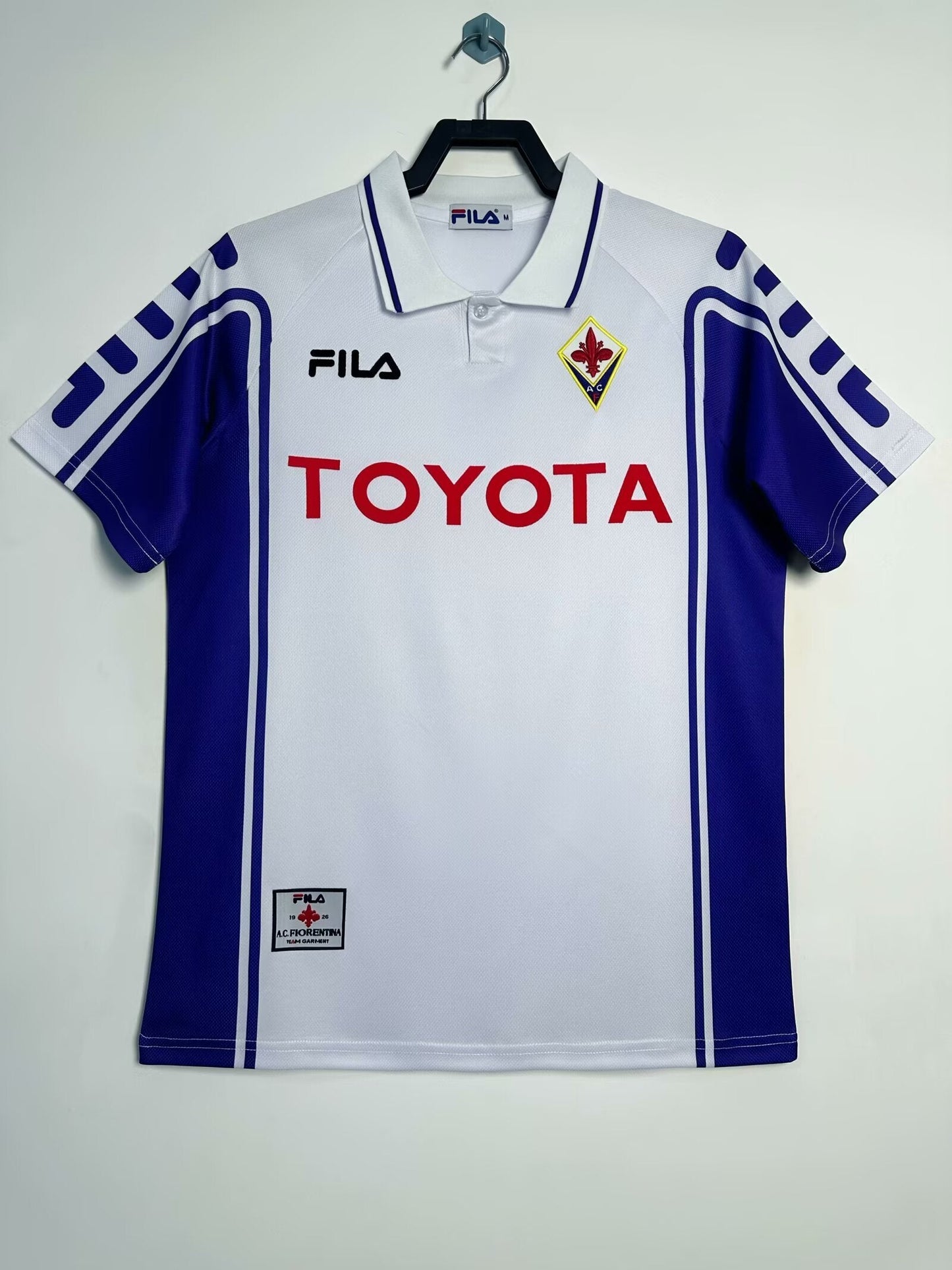 Camiseta Retro de Hombre del Fiorentina Visitante - 1999/00