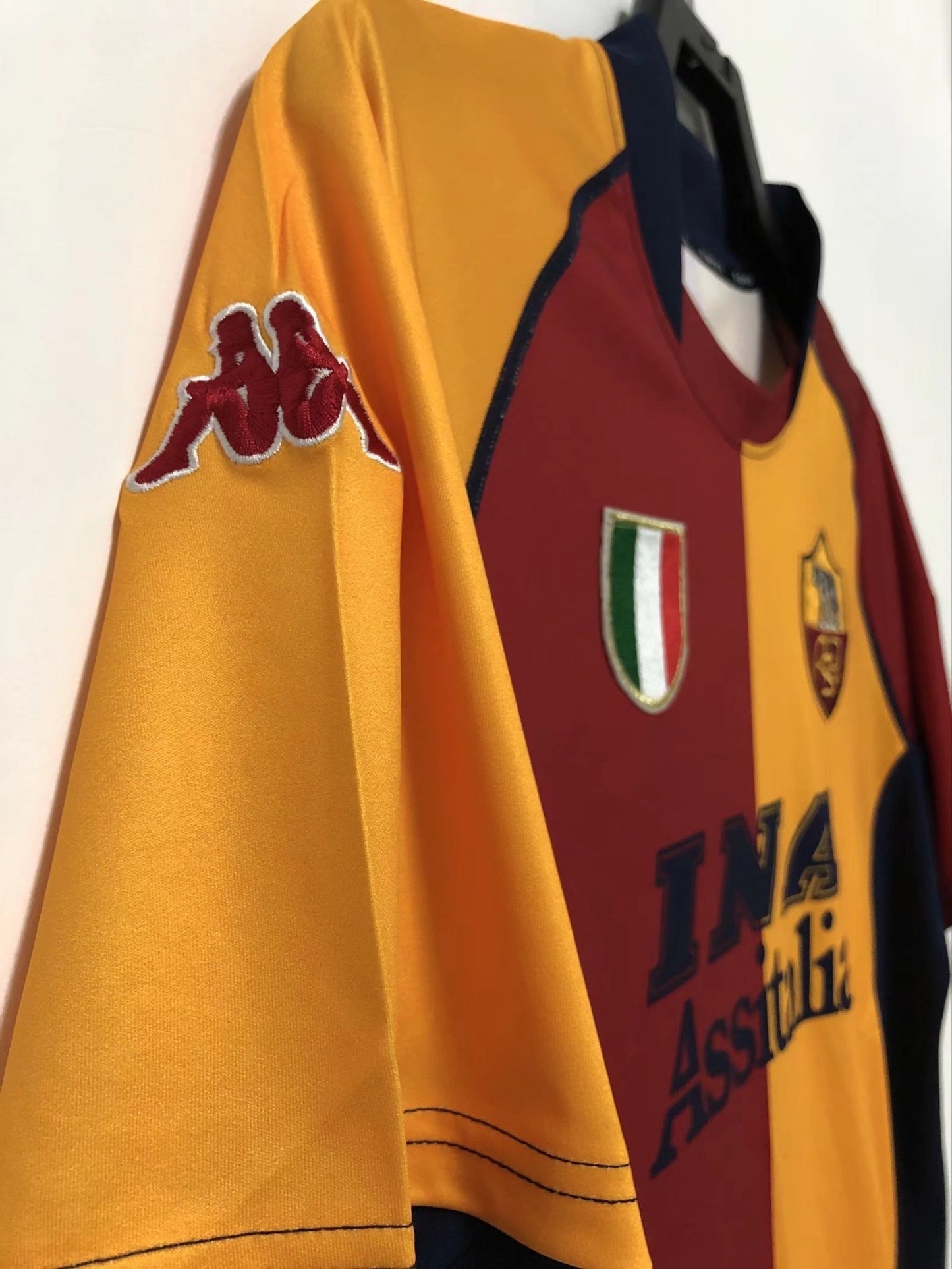 Camiseta Retro de Hombre Equipo Roma - 2000/01