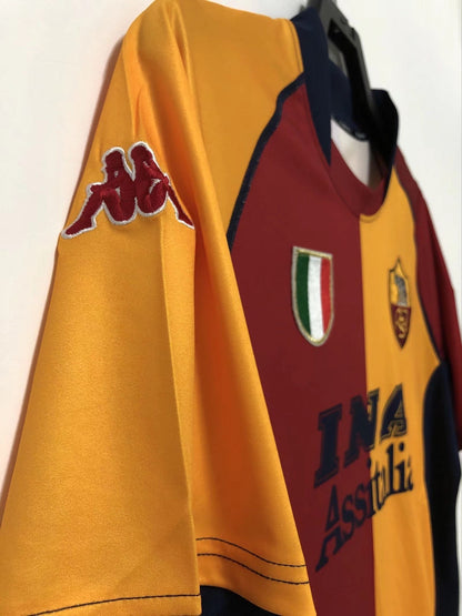 Camiseta Retro de Hombre Equipo Roma - 2000/01