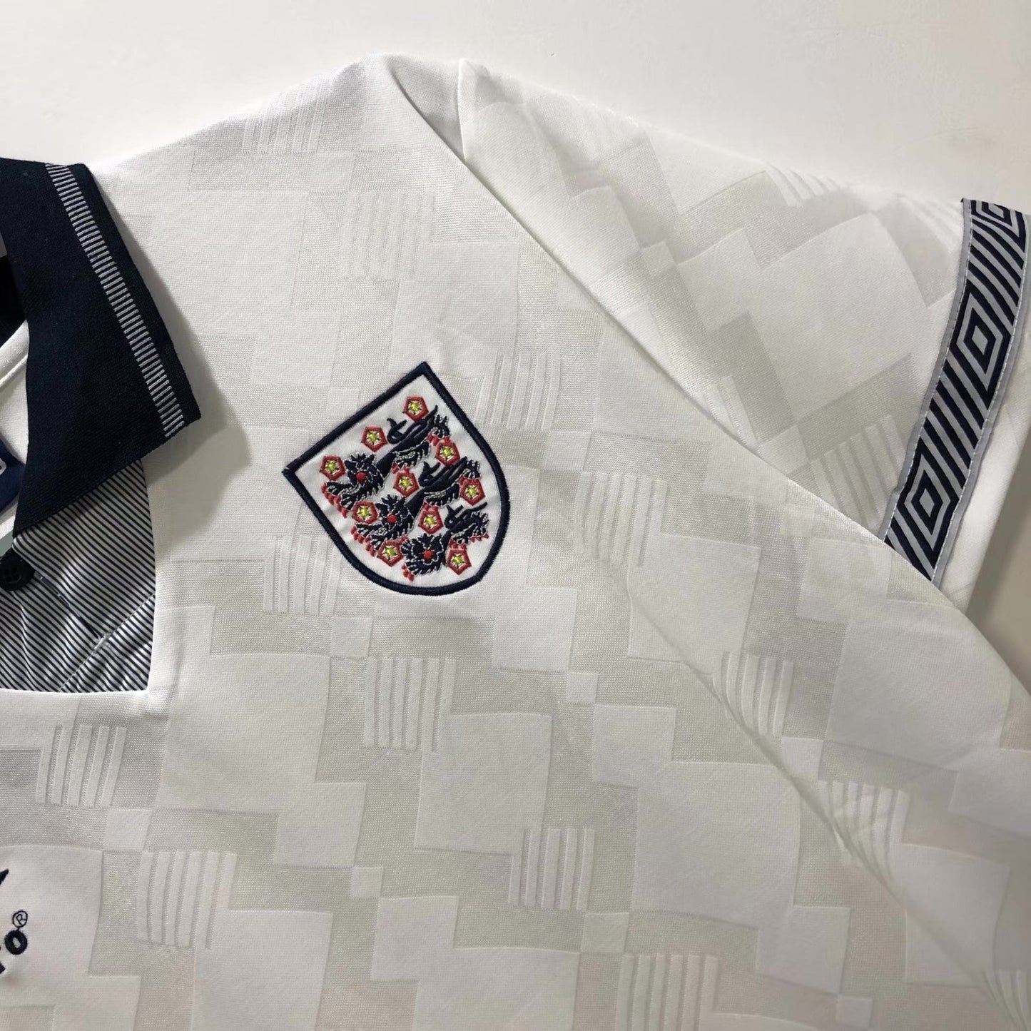 Maillot Rétro Homme Équipe Nationale d'Angleterre - 1990