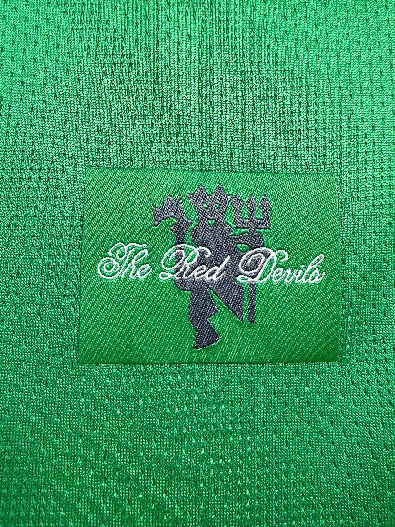 Maillot Rétro Homme Manchester United Équipe Vert Gardien de But - 2007/08