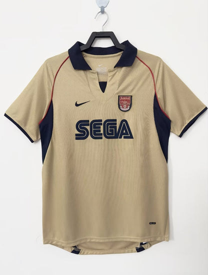 Camiseta retro de hombre del equipo Arsenal - 2001/02