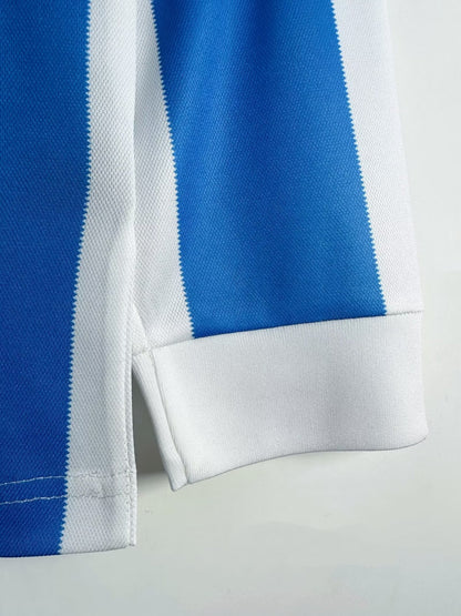 Maillot domicile de l'équipe nationale d'Argentine rétro à manches longues pour homme - 1986