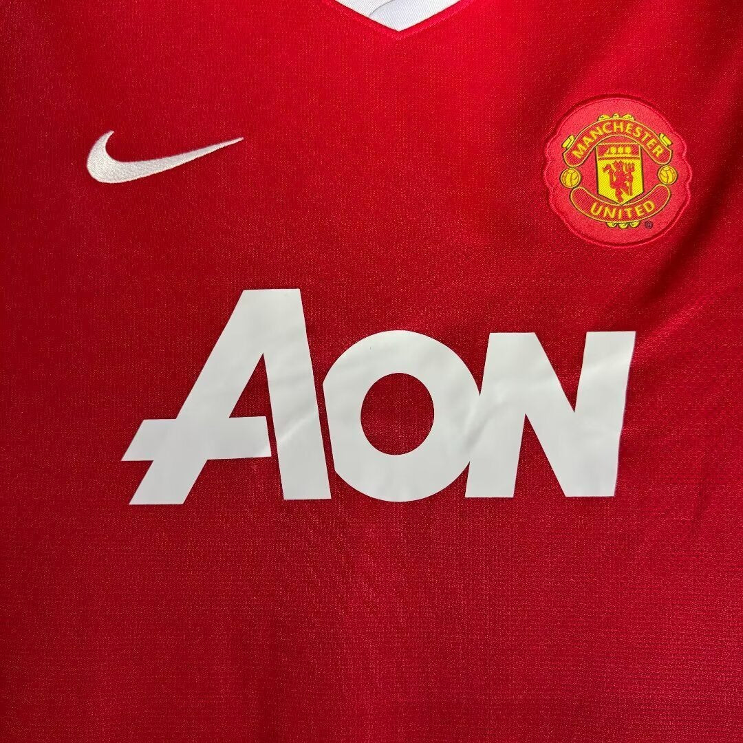 Maillot Rétro Homme Manchester United Domicile - 2010/2011